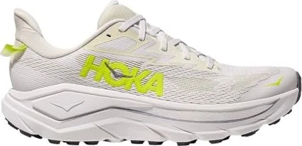 Hoka Challenger 8 white/neon hoka citrus (Herren)
