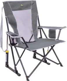 GCI Outdoor Comfort Pro Rocker Campingsessel mercury gray