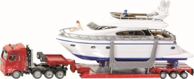 SIKU Super Schwertransport mit Yacht