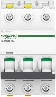 Schneider Electric Leitungsschutzschalter iC60N 3P 16A B