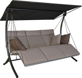 Angerer Luxus Smart Hollywoodschaukel sand