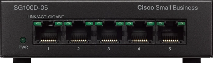 Cisco SG100 Desktop Gigabit Switch, 5x RJ-45