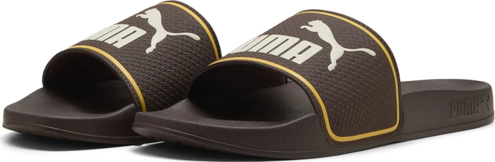 Puma Leadcat 2.0 chocolate brown/alpine snow/yellow sizzle