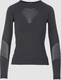 UYN Visyon Funktionsshirt langarm charcoal/light blue/white (Damen)