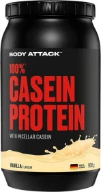 Body Attack 100% Casein Protein Vanilla Cream 900g