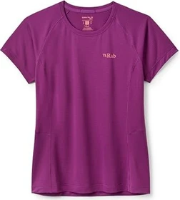 Rab Sonic Funktionsshirt kurzarm plum (Damen)