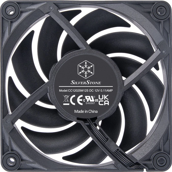 SilverStone Vista 120 schwarz, 120mm