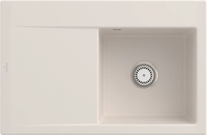 Villeroy & Boch Subway Style 45 Einbau Becken rechts crema