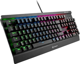 Sharkoon Skiller Mech SGK3, LEDs RGB, Kailh RED, USB, DE