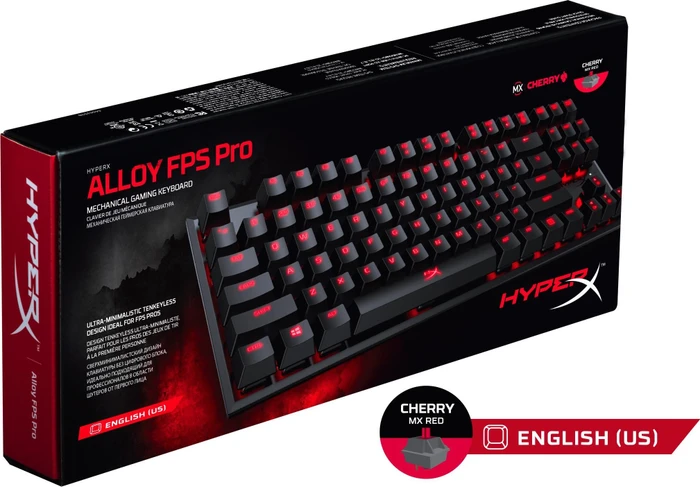 HP HyperX Alloy FPS Pro, MX RED, USB, US