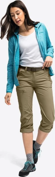 Maier Sports Lulaka Hose lang brown rice (Damen)