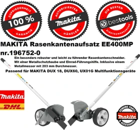 Makita EE400MP Rasenkantenaufsatz für Multifunktionsantrieb