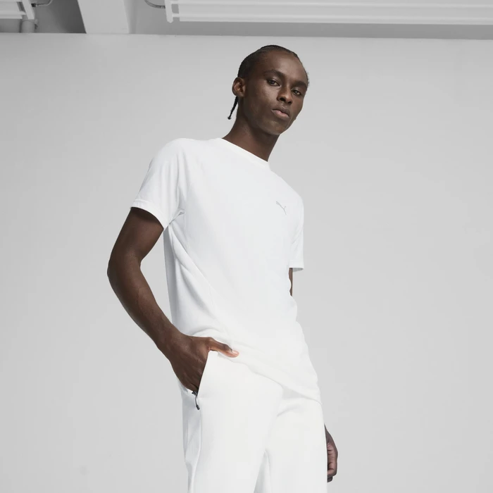 Puma Evostripe Funktionsshirt kurzarm puma white (Herren)