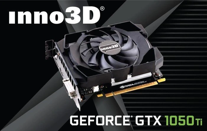 INNO3D GeForce GTX 1050 Ti Compact X1, 4GB GDDR5, DVI, HDMI, DP