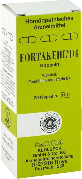 Sanum Fortakehl D4 Kapseln, 20 Stück