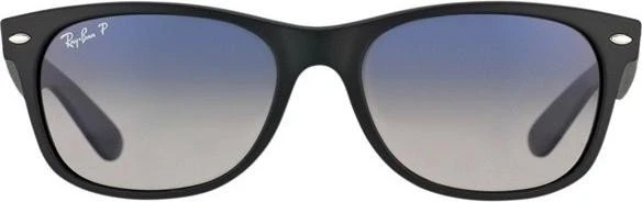 Ray-Ban RB2132 New Wayfarer Classic 55mm black/polarized blue-grey gradient