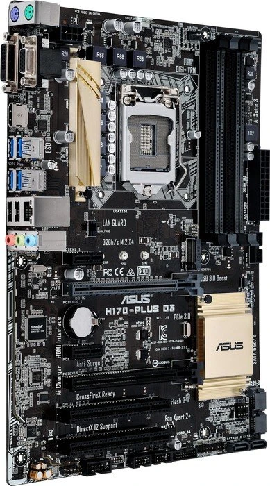 ASUS H170-Plus D3 (Intel 1151)