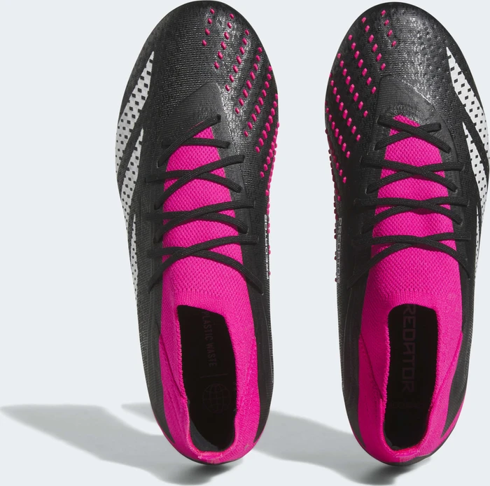 adidas Predator Accuracy.1 FG core black/cloud white/team shock pink 2