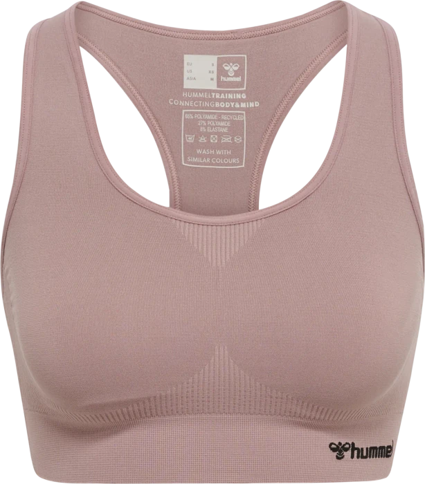 hummel Seamless Sports Top Funktionsshirt ärmellos woodrose (Damen)