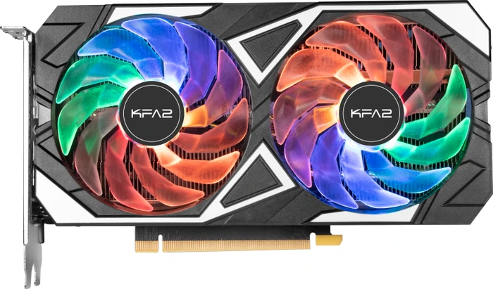 KFA2 GeForce RTX 3050 EX (1-Click OC), 8GB GDDR6, HDMI, 3x DP