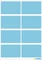 Herma Vielzwecketiketten, 25x40mm, hellblau, 10er-Pack (400 Etiketten) Vorschaubild