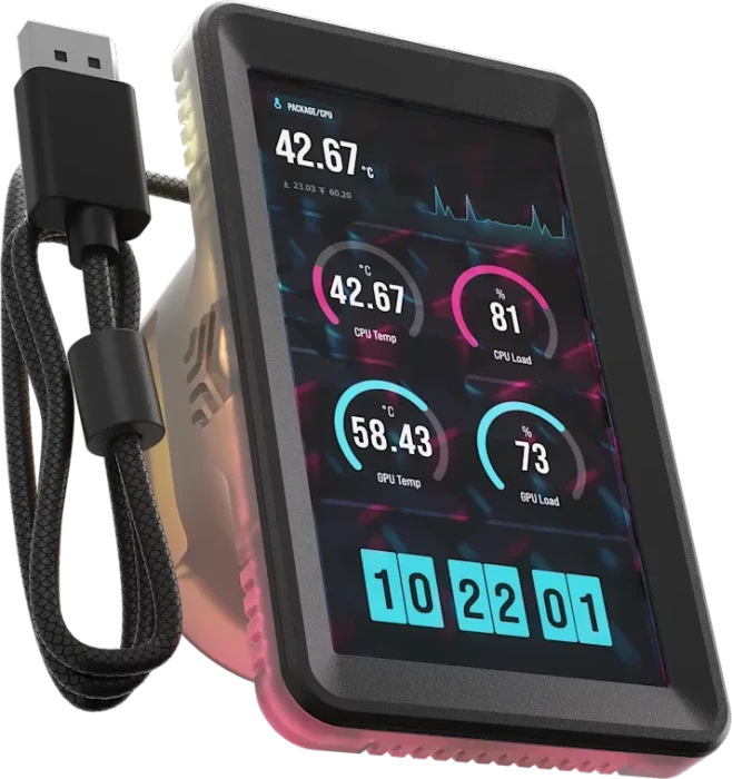 Corsair iCUE LINK 5" LCD Screen Module, schwarz