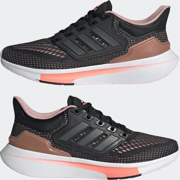 adidas EQ21 core black/grey six/wonder mauve (Damen)