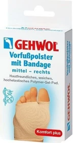 Gehwol Vorfußpolster mit Bandage rechts mittel, 1 Stück