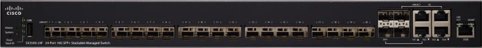 Cisco SX350X Rackmount 10G Managed Switch, 20x SFP+, 4x RJ-45/SFP+