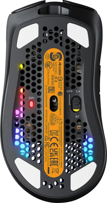 Glorious Model D 2 Wireless schwarz, USB/Bluetooth