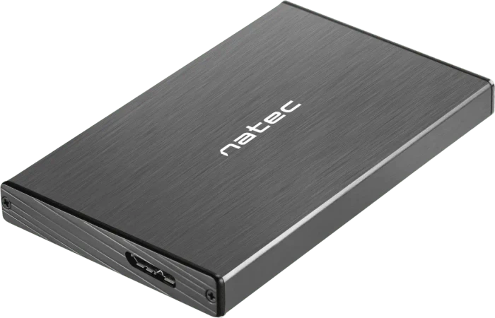 Natec Rhino Go, schwarz, 2.5", USB 3.0 Micro-B