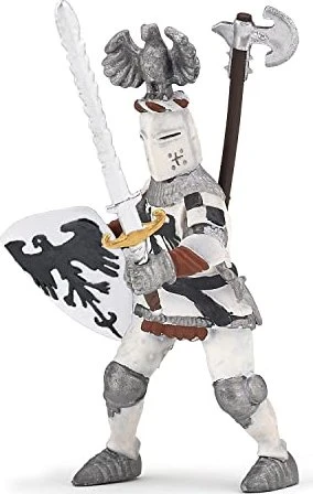 Papo Die Welt des Mittelalters - Ritter mit Adlerhelm weiß