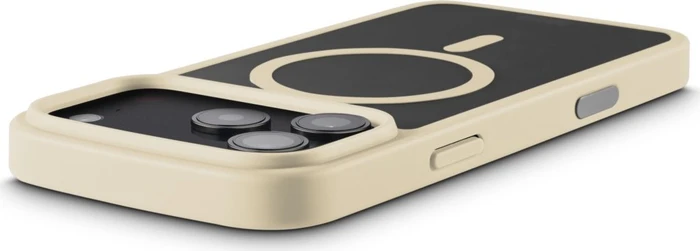 Hama Handyhülle Frame Protect magnetisch für Apple iPhone 17 Pro Max transparent/beige