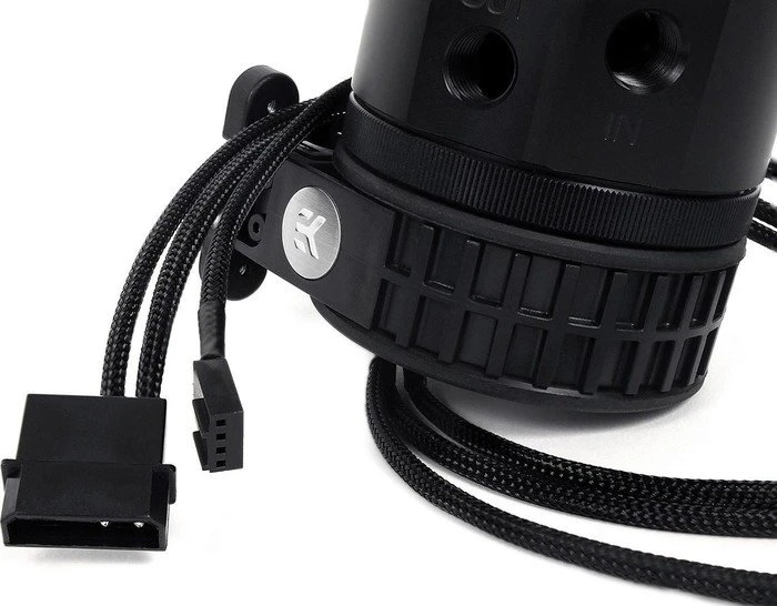 EK Water Blocks EK-XRES 140 Revo D5 PWM, mit Pumpe, Sleeved