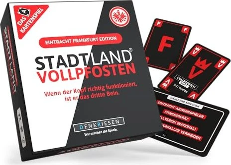 Stadt Land Vollpfosten - Das Kartenspiel - Eintracht Frankfurt Edition