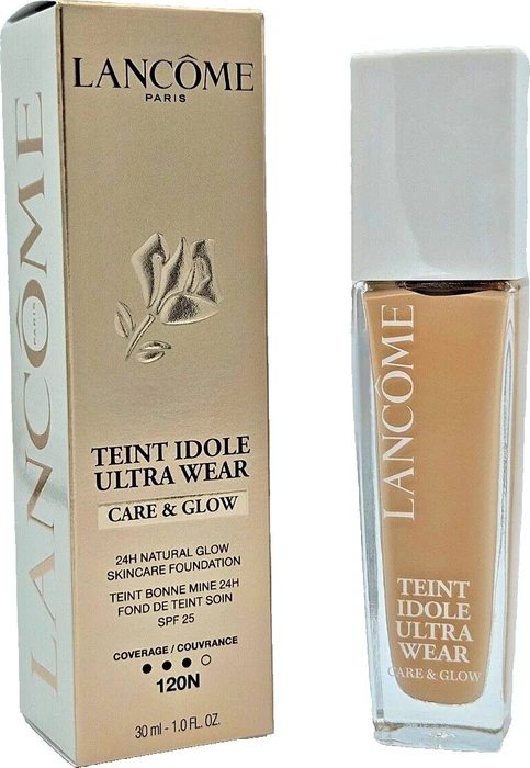 Lancôme Teint Idole Ultra Wear Care & Glow Foundation 120N LSF25, 30ml