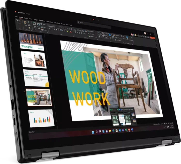 Lenovo ThinkPad L13 Yoga G4 (Intel), Thunder Black, Core i5-1345U, 16GB RAM, 512GB SSD, DE