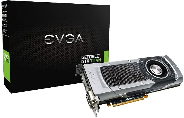 EVGA GeForce GTX Titan, 6GB GDDR5, 2x DVI, HDMI, DP