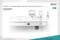Digitus elektrisch höhenverstellbarer Sitz-Steh-Schreibtisch mit USB-Ladestation 120x60cm weiß/weiß Vorschaubild