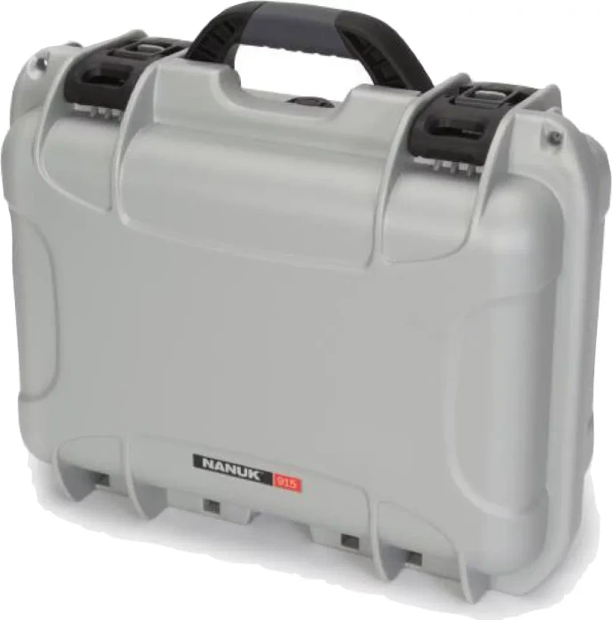 Nanuk 915 Schutzkoffer mit Schaumstoff silber
