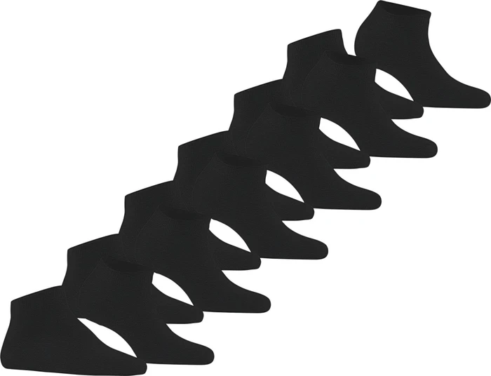 Falke Happy Socken schwarz, 6 Paare (Damen)