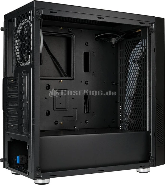 Antec NX300, schwarz, Glasfenster