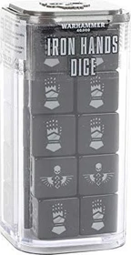 Games Workshop Warhammer 40.000 - Würfelset: Iron Hands