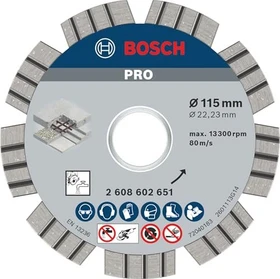 Bosch Professional Best for Concrete Diamanttrennscheibe, 115x2.2x22.23mm, 1 Stück