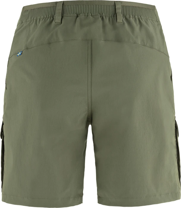 Fjällräven Abisko Hybrid Trail Hose kurz laurel green (Damen)