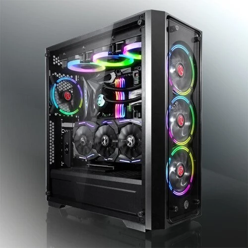 Raijintek Ponos TG, Glasfenster