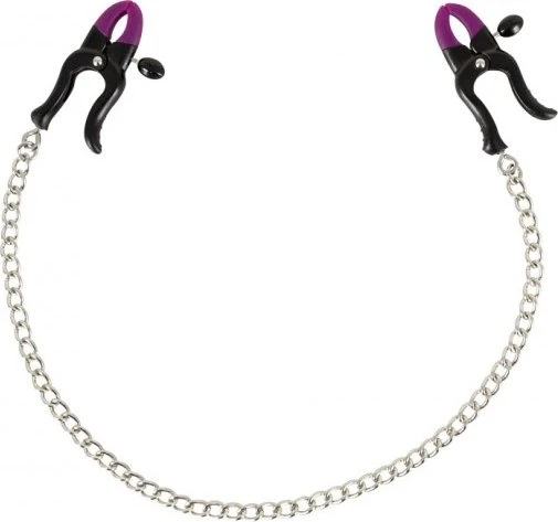 You2Toys Bad Kitty Nippelklemme violett/silber