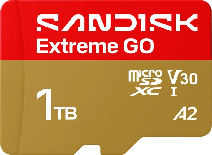 SanDisk Extreme GO R240/W160 1TB, UHS-I U1, A2, Class 10