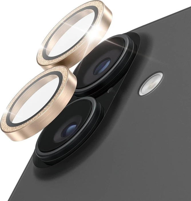 PanzerGlass Hoops Camera Lens Protector Glitter Gold für Apple iPhone 17