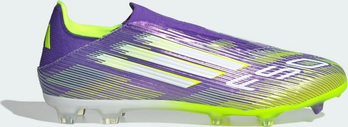 adidas F50 League Laceless FG/MG purple rush/cloud white/lucid lemon